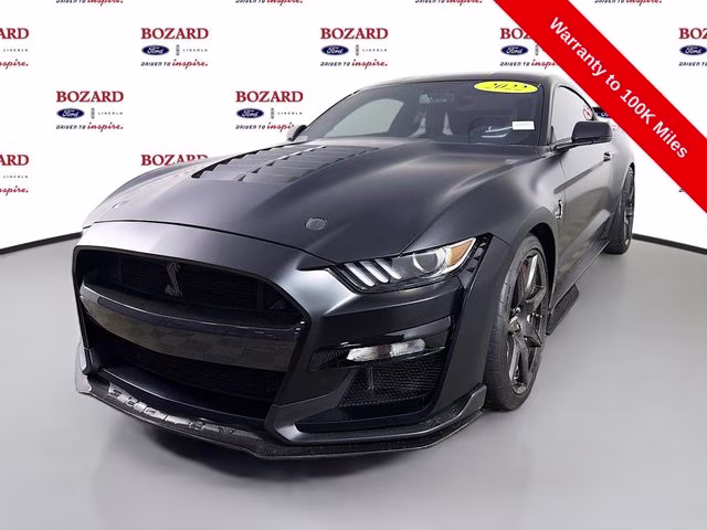 2022 Shadow Black Ford Mustang Shelby GT500 RWD Coupe