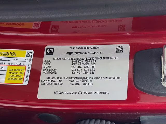 2023 Volcanic Red GMC Yukon Denali 4X4 SUV