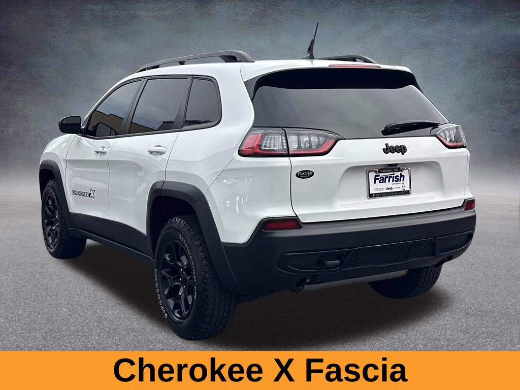 2022 Bright White Clearcoat Jeep Cherokee X 4X4 SUV