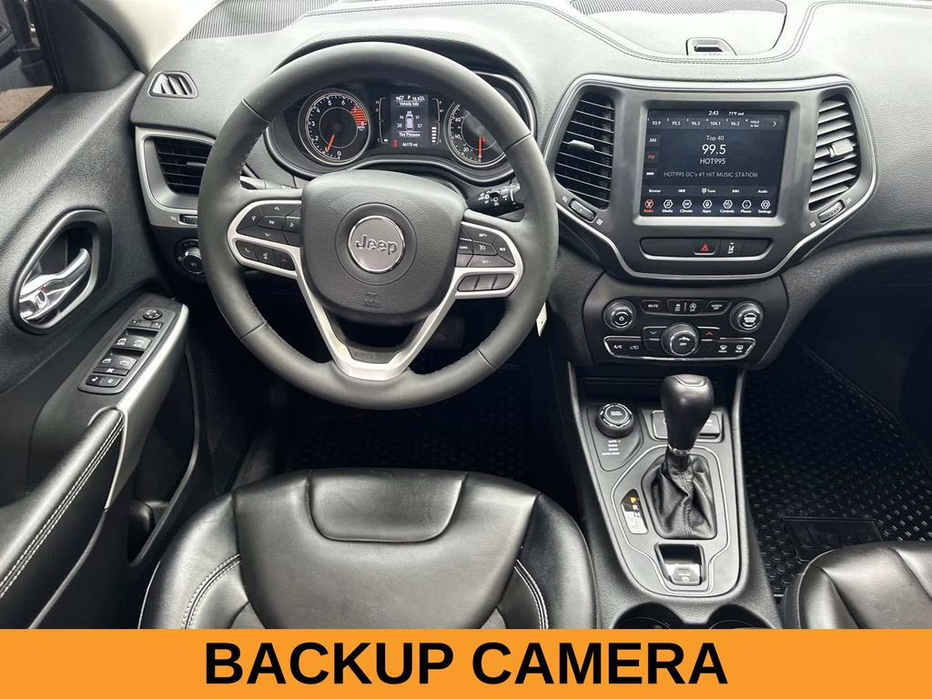 2022 Bright White Clearcoat Jeep Cherokee X 4X4 SUV