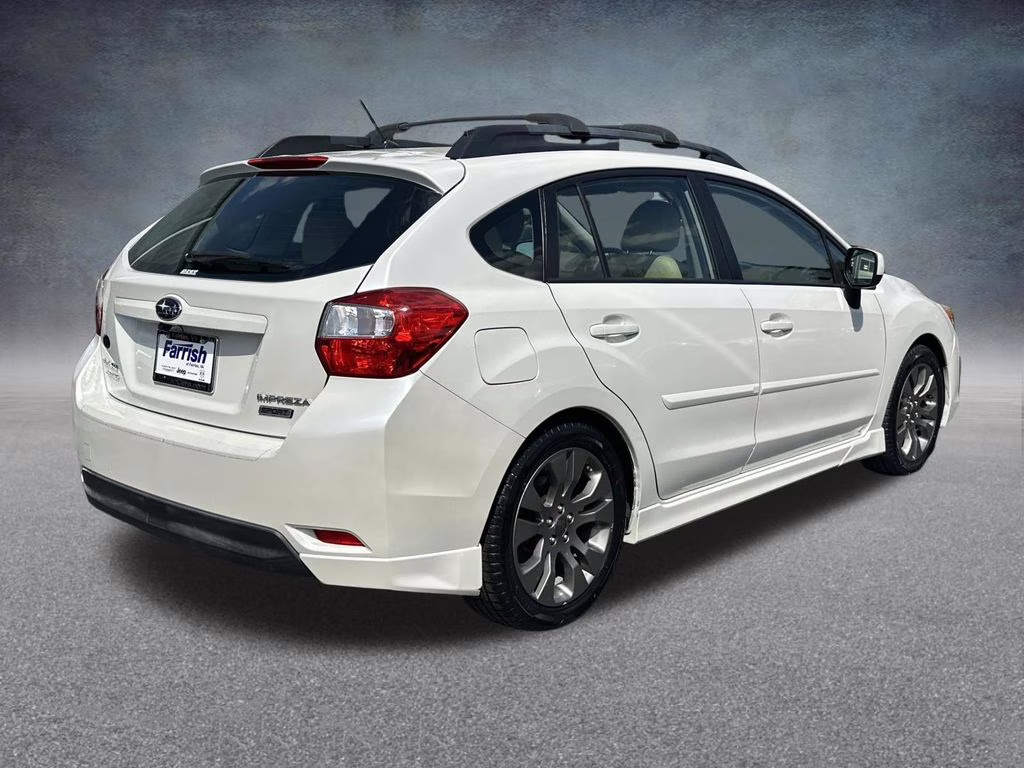 2013 Satin White Pearl Subaru Impreza 2.0i Sport Limited AWD Hatchback