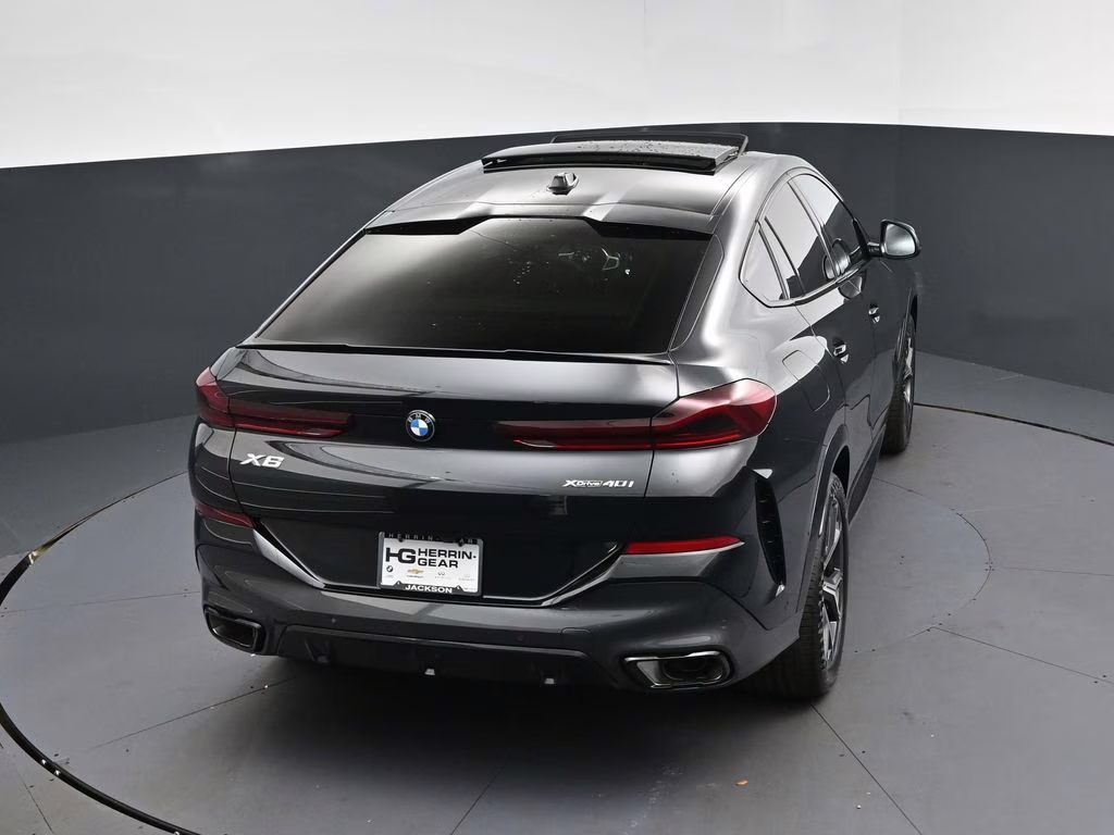 2026 Black Sapphire Metallic BMW X6 xDrive40i AWD SUV