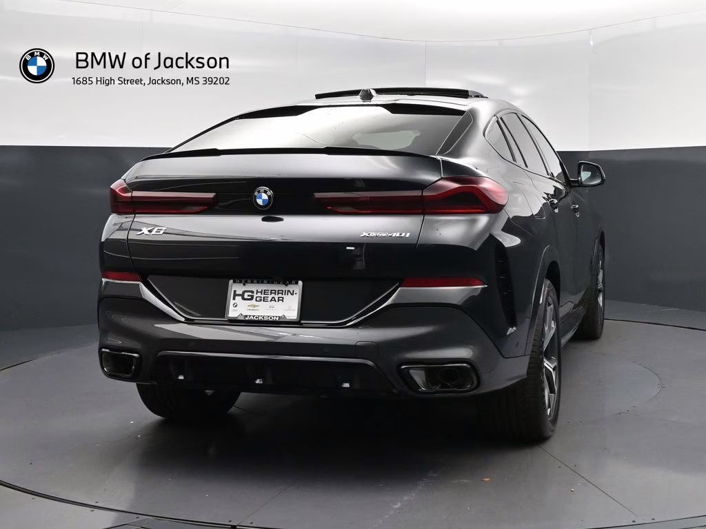 2026 Black Sapphire Metallic BMW X6 xDrive40i AWD SUV