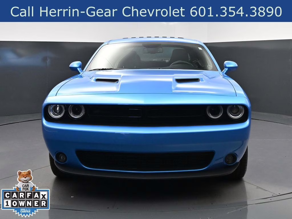 2023 Blue Pearl Dodge Challenger SXT RWD Coupe
