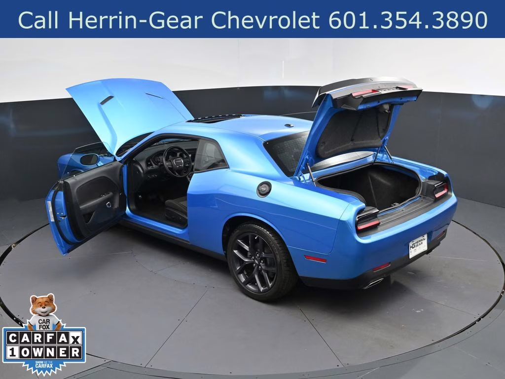 2023 Blue Pearl Dodge Challenger SXT RWD Coupe