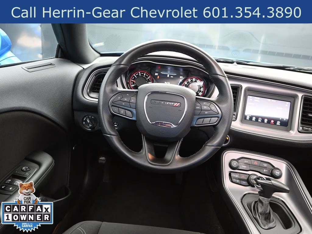2023 Blue Pearl Dodge Challenger SXT RWD Coupe