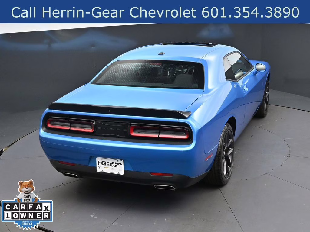 2023 Blue Pearl Dodge Challenger SXT RWD Coupe