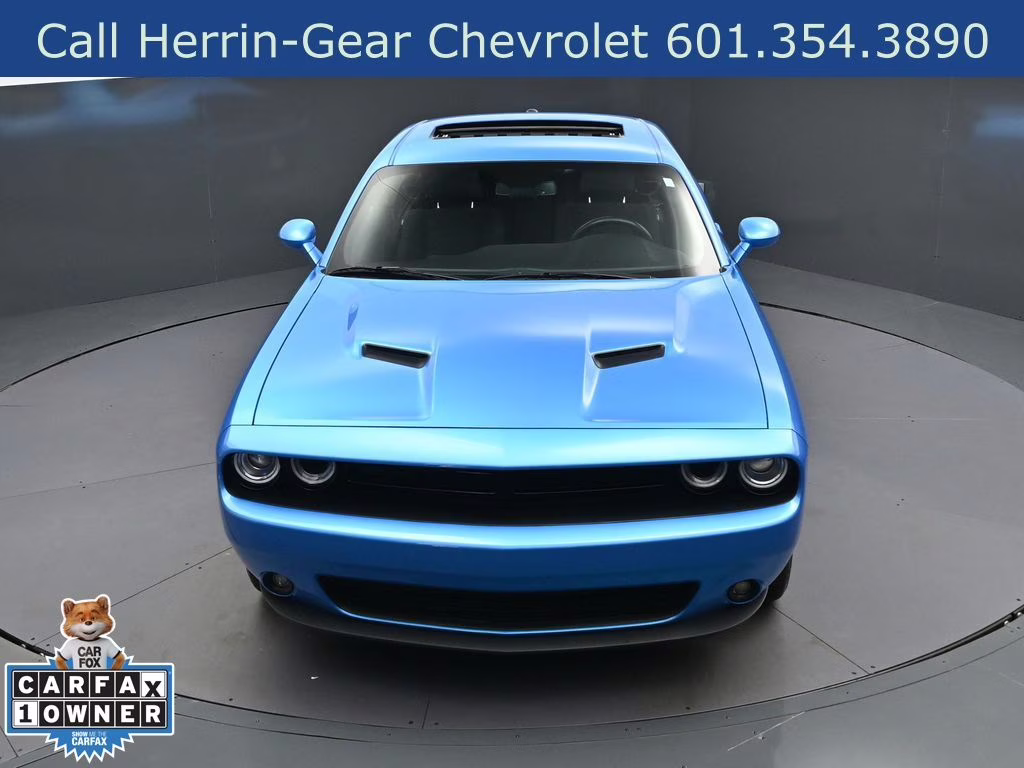 2023 Blue Pearl Dodge Challenger SXT RWD Coupe