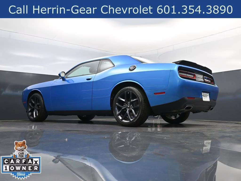 2023 Blue Pearl Dodge Challenger SXT RWD Coupe