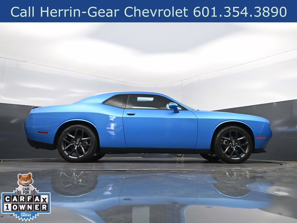 2023 Blue Pearl Dodge Challenger SXT RWD Coupe