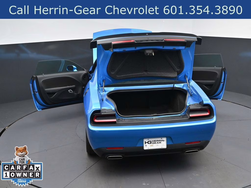 2023 Blue Pearl Dodge Challenger SXT RWD Coupe