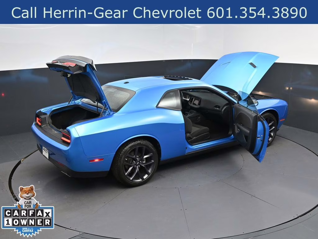 2023 Blue Pearl Dodge Challenger SXT RWD Coupe