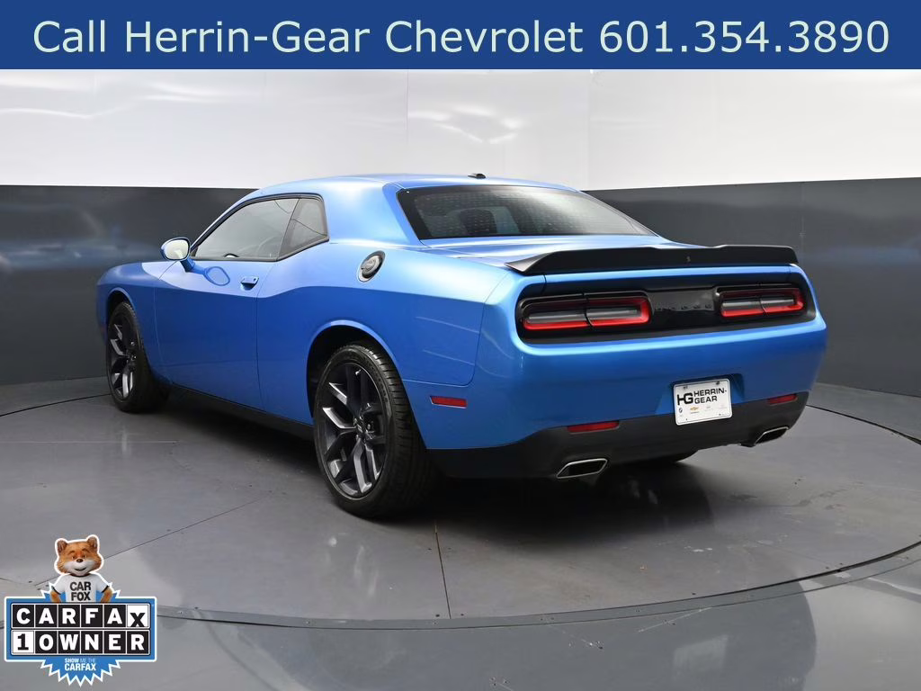 2023 Blue Pearl Dodge Challenger SXT RWD Coupe