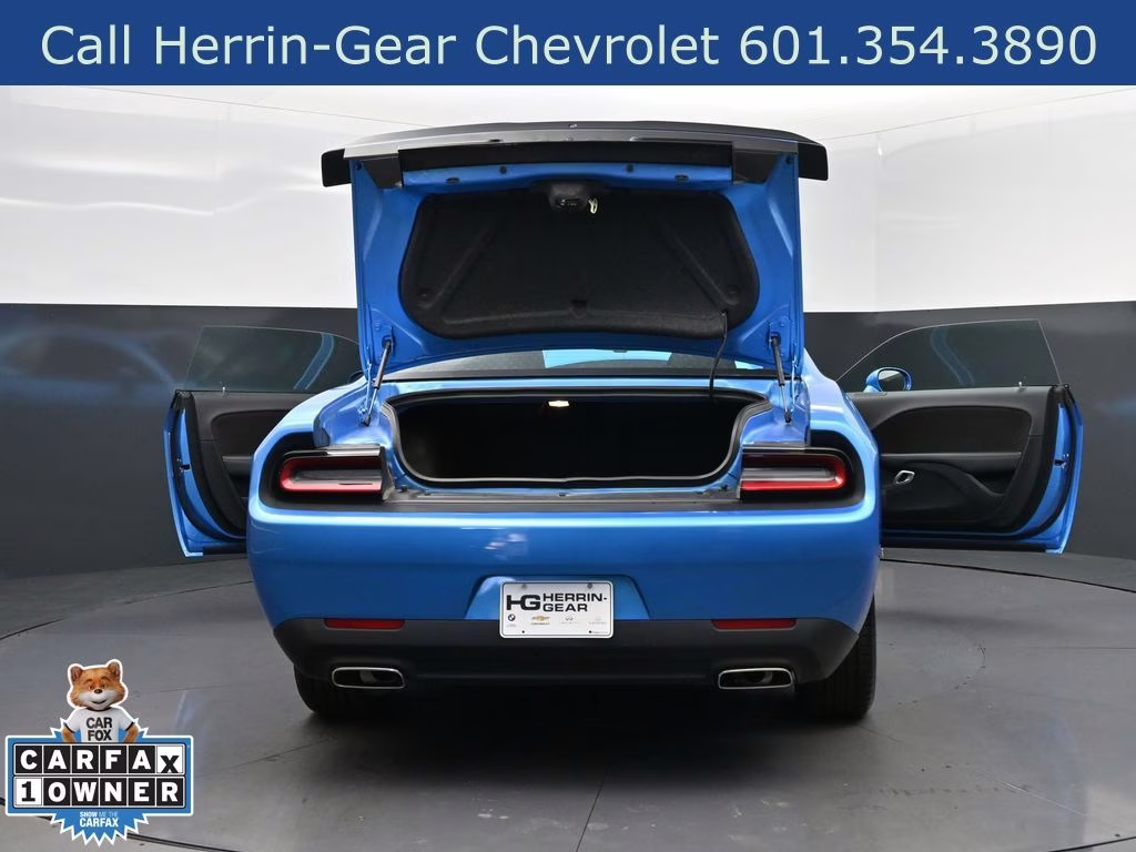 2023 Blue Pearl Dodge Challenger SXT RWD Coupe