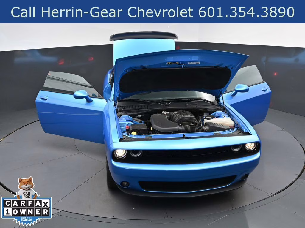 2023 Blue Pearl Dodge Challenger SXT RWD Coupe
