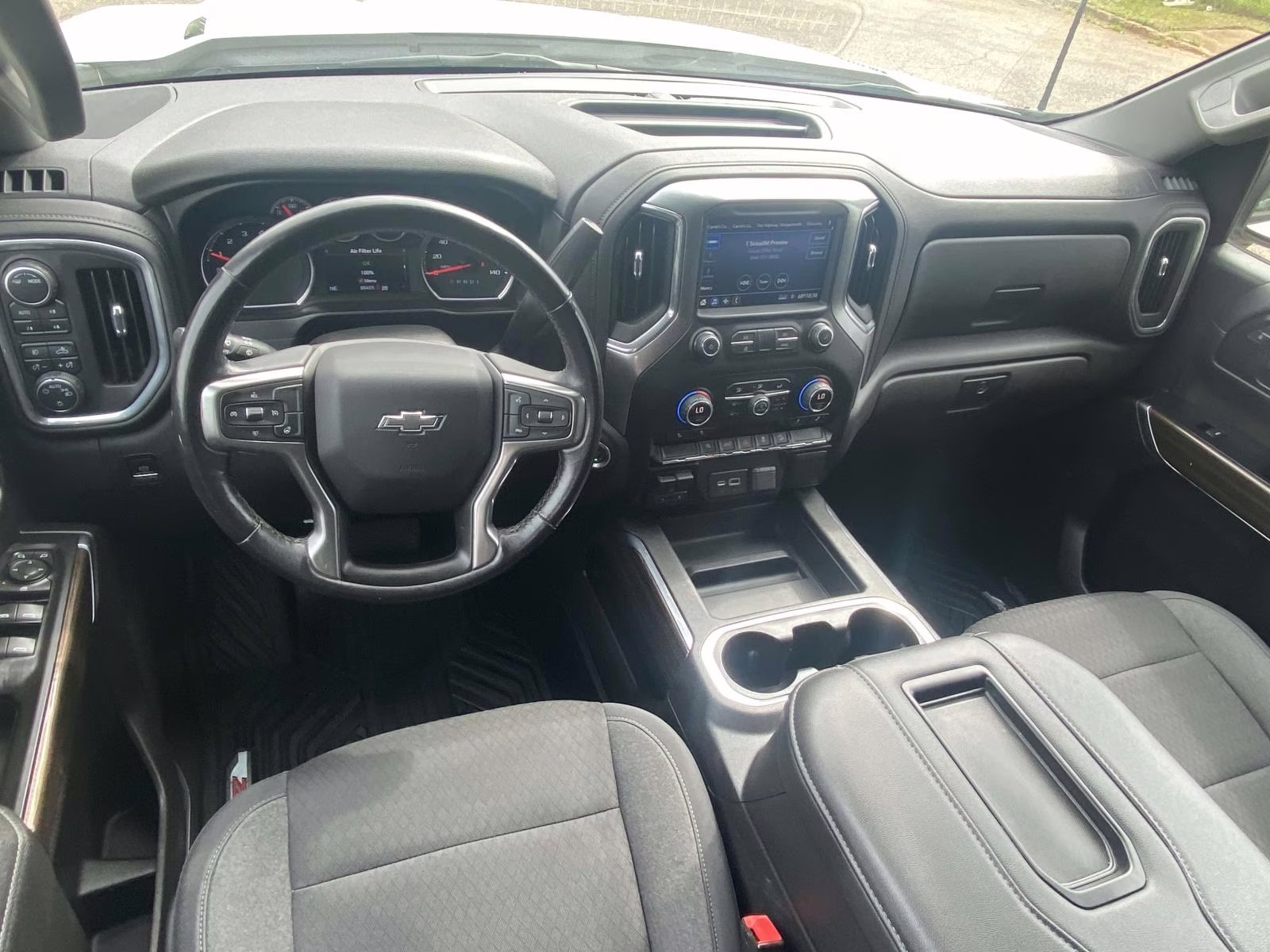 2021 Summit White Chevrolet Silverado 1500 RST 4X4 Truck