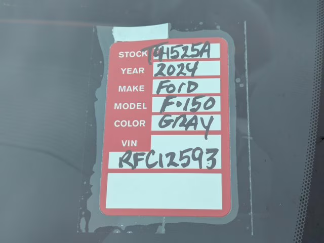 2024 Gray Metallic Ford F-150 Raptor 4X4 Truck