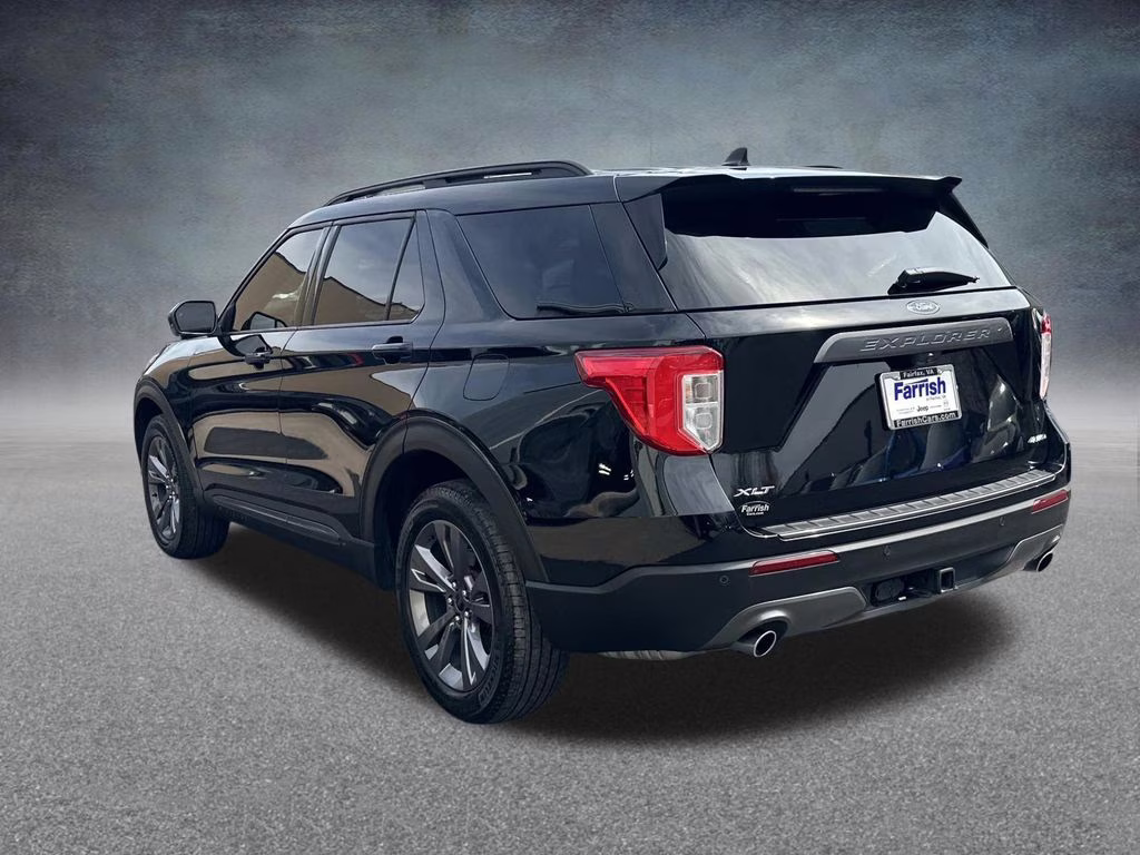 2022 Black Metallic Ford Explorer XLT 4X4 SUV