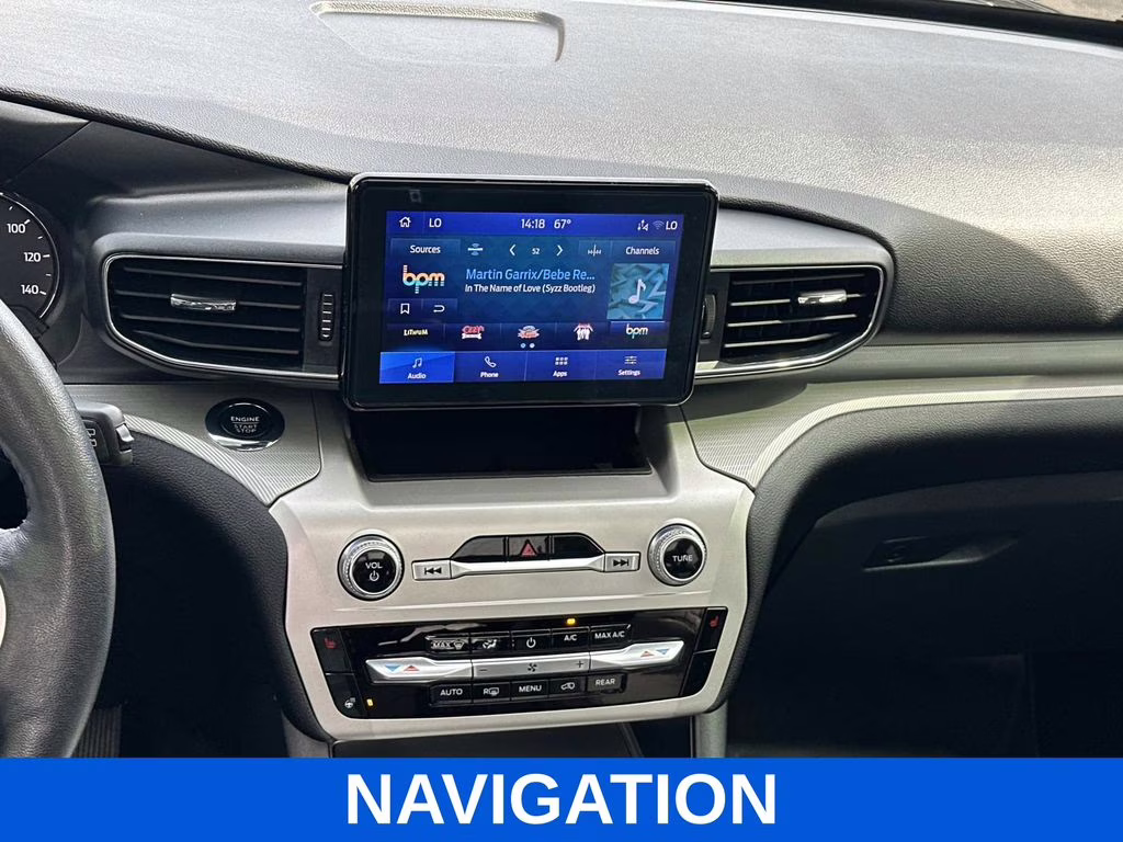 2022 Black Metallic Ford Explorer XLT 4X4 SUV