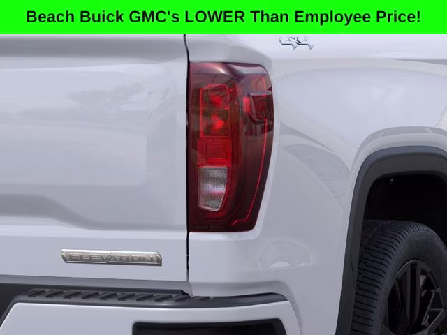 2026 Summit White GMC Sierra 1500 Elevation 4X4 Truck