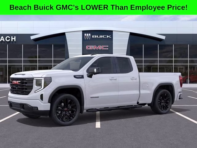 2026 Summit White GMC Sierra 1500 Elevation 4X4 Truck