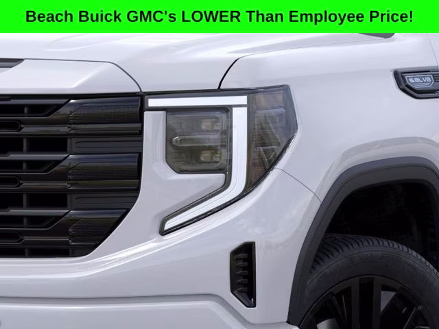 2026 Summit White GMC Sierra 1500 Elevation 4X4 Truck