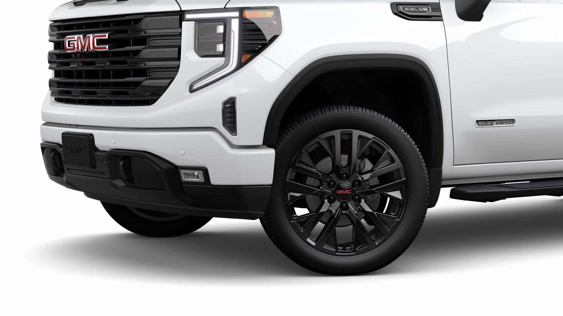 2026 Summit White GMC Sierra 1500 Elevation 4X4 Truck