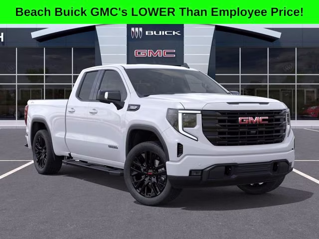 2026 Summit White GMC Sierra 1500 Elevation 4X4 Truck