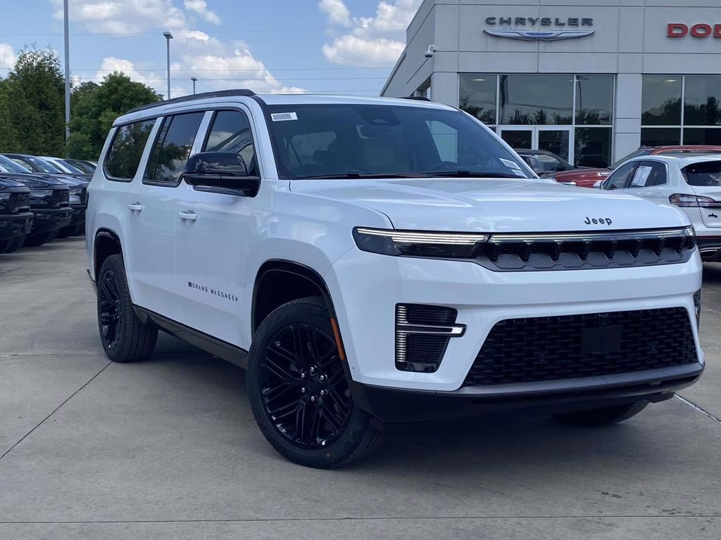 2026 Bright White Clearcoat Jeep Grand Wagoneer L Limited Reserve 4X4 SUV