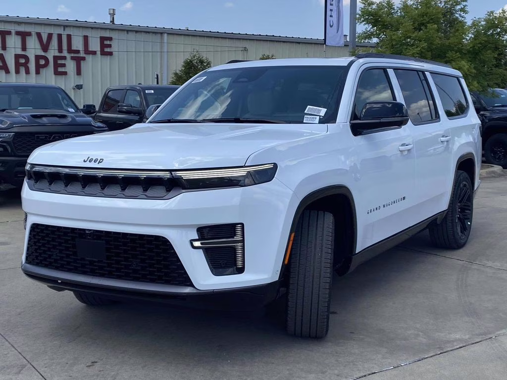 2026 Bright White Clearcoat Jeep Grand Wagoneer L Limited Reserve 4X4 SUV