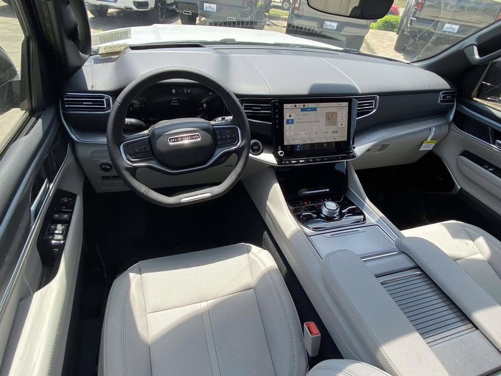 2026 Bright White Clearcoat Jeep Grand Wagoneer L Limited Reserve 4X4 SUV