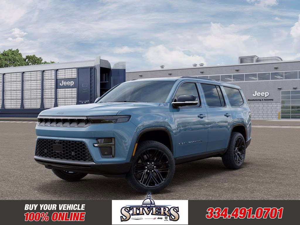 2026 Steel Blue Jeep Grand Wagoneer Limited Reserve 4X4 SUV