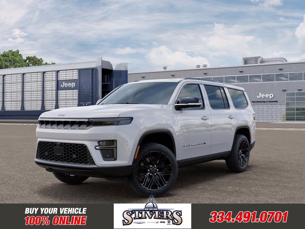 2026 Bright White Clearcoat Jeep Grand Wagoneer Limited Reserve 4X4 SUV