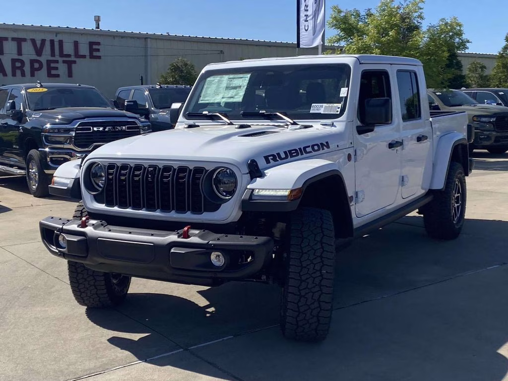 2026 Bright White Clearcoat Jeep Gladiator Rubicon X 4X4 Truck