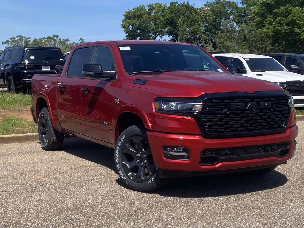 2026 Molten Red Pearlcoat Ram 1500 Big Horn/Lone Star 4X4 Truck