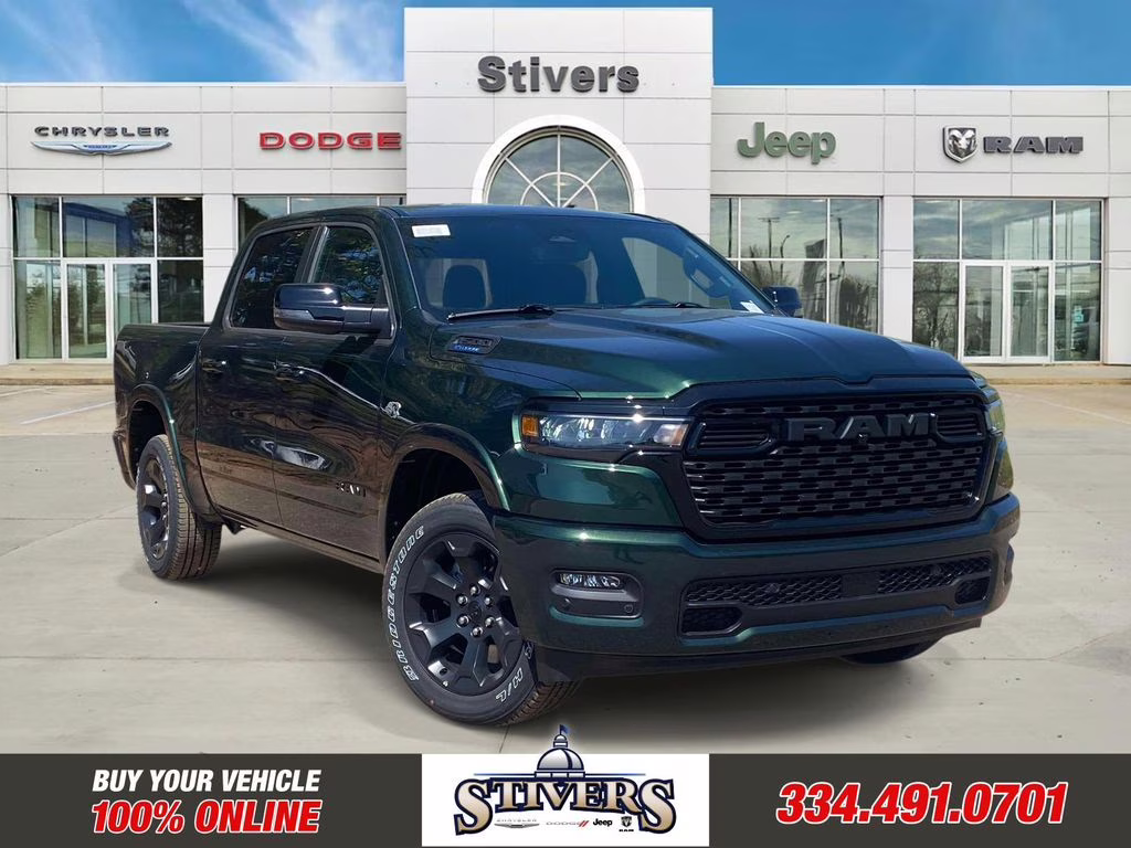 2026 Serrano Green Metallic Ram 1500 Big Horn/Lone Star 4X4 Truck