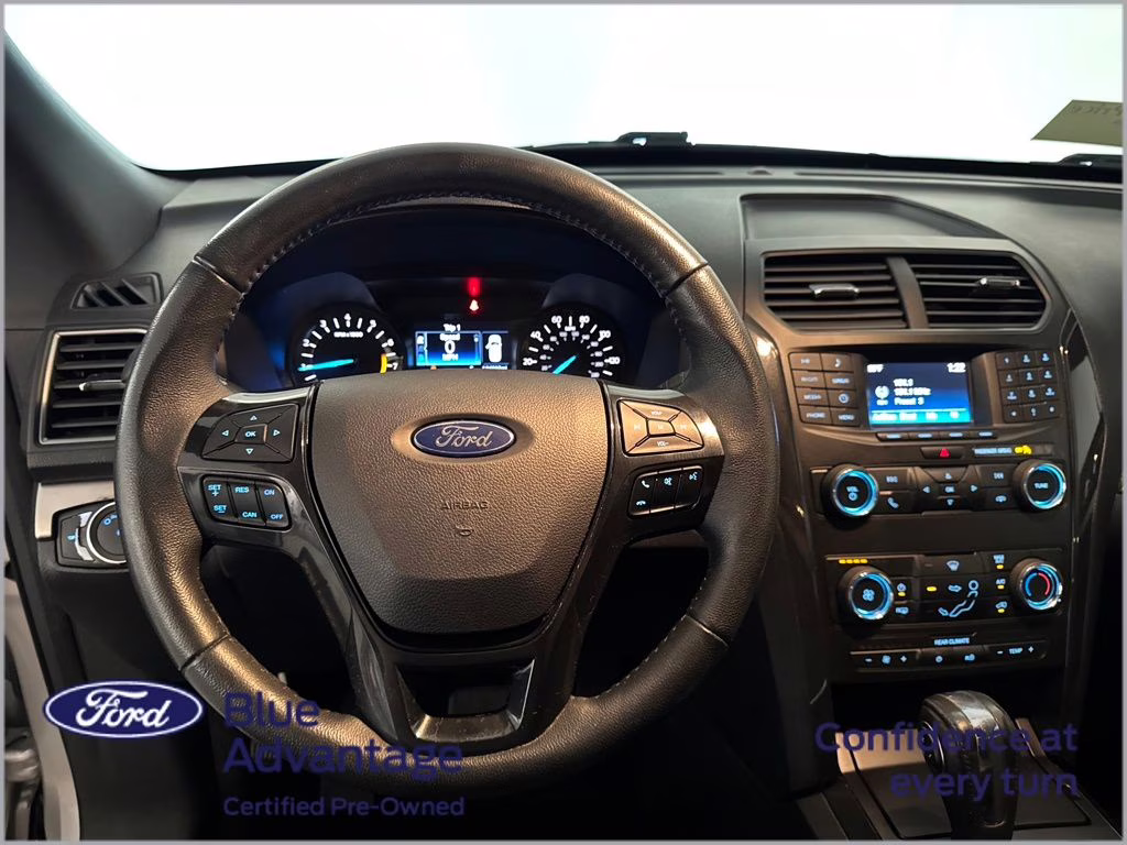 2018 Ingot Silver Metallic Ford Explorer XLT FWD SUV