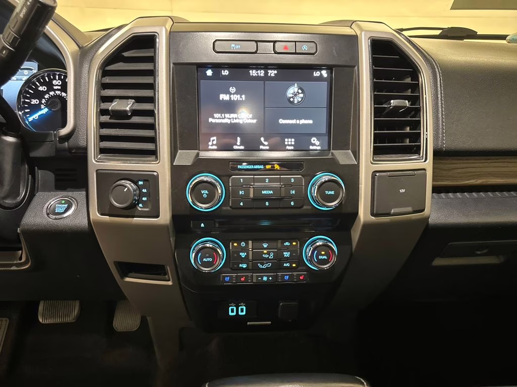 2017 Blue Jeans Metallic Ford F-150 Lariat 4X4 Truck