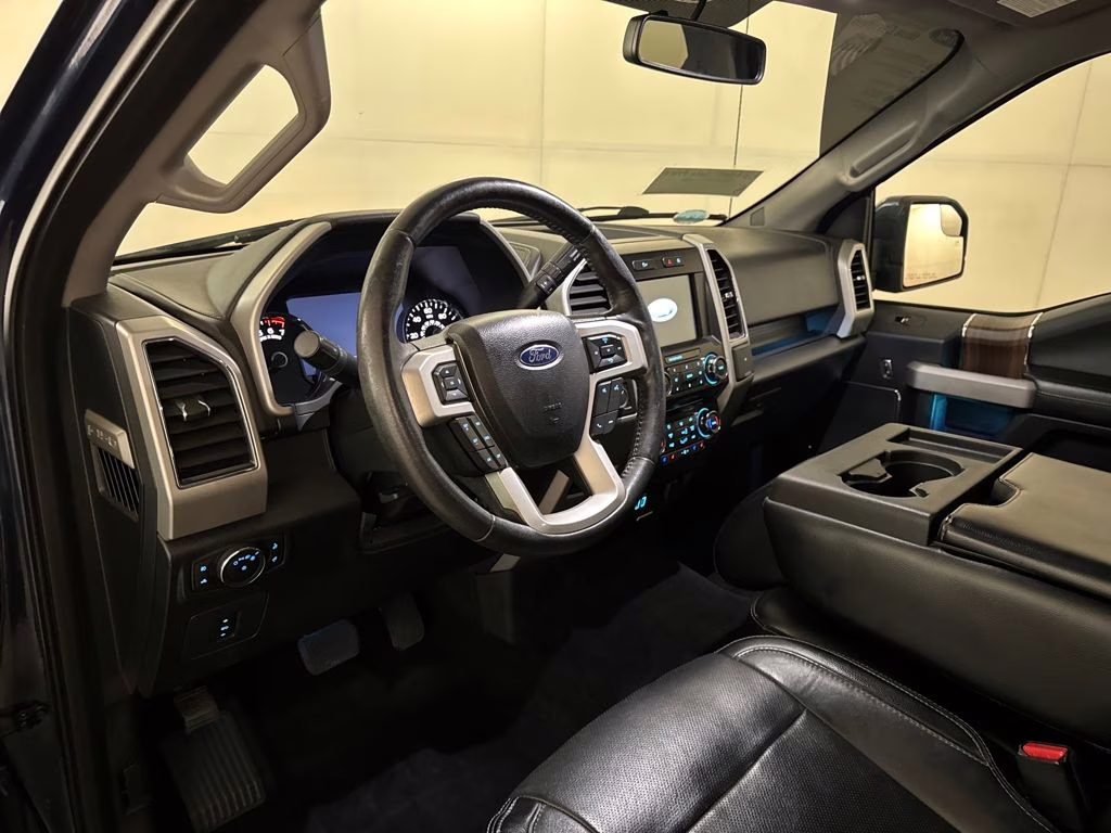 2017 Blue Jeans Metallic Ford F-150 Lariat 4X4 Truck
