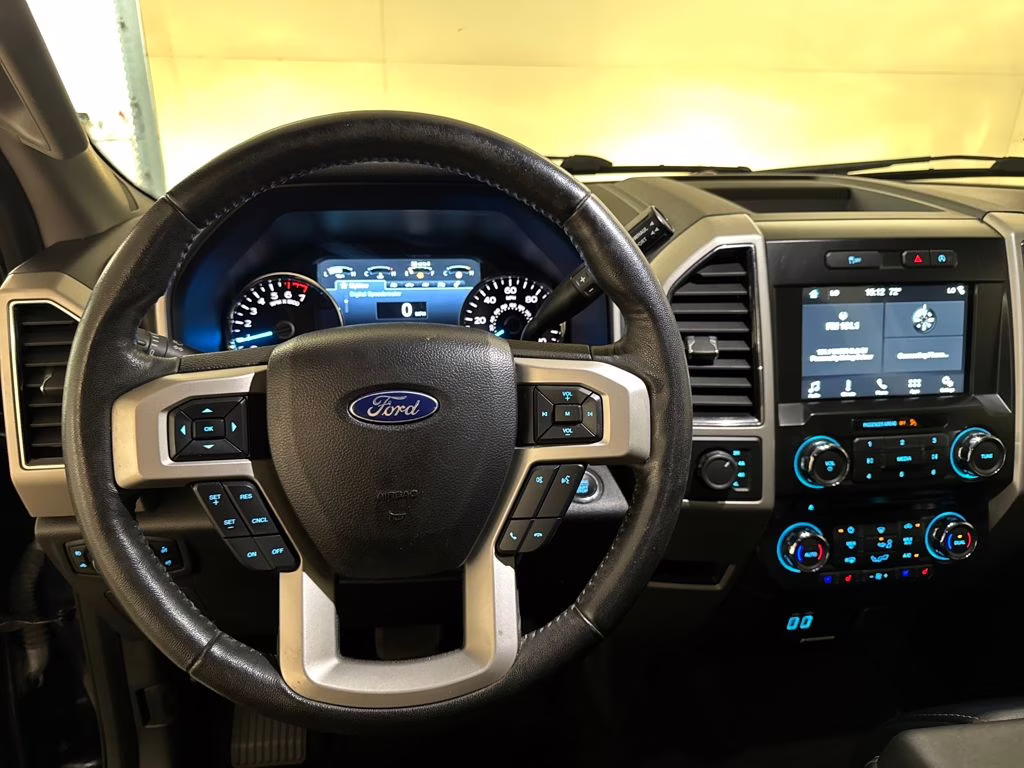 2017 Blue Jeans Metallic Ford F-150 Lariat 4X4 Truck