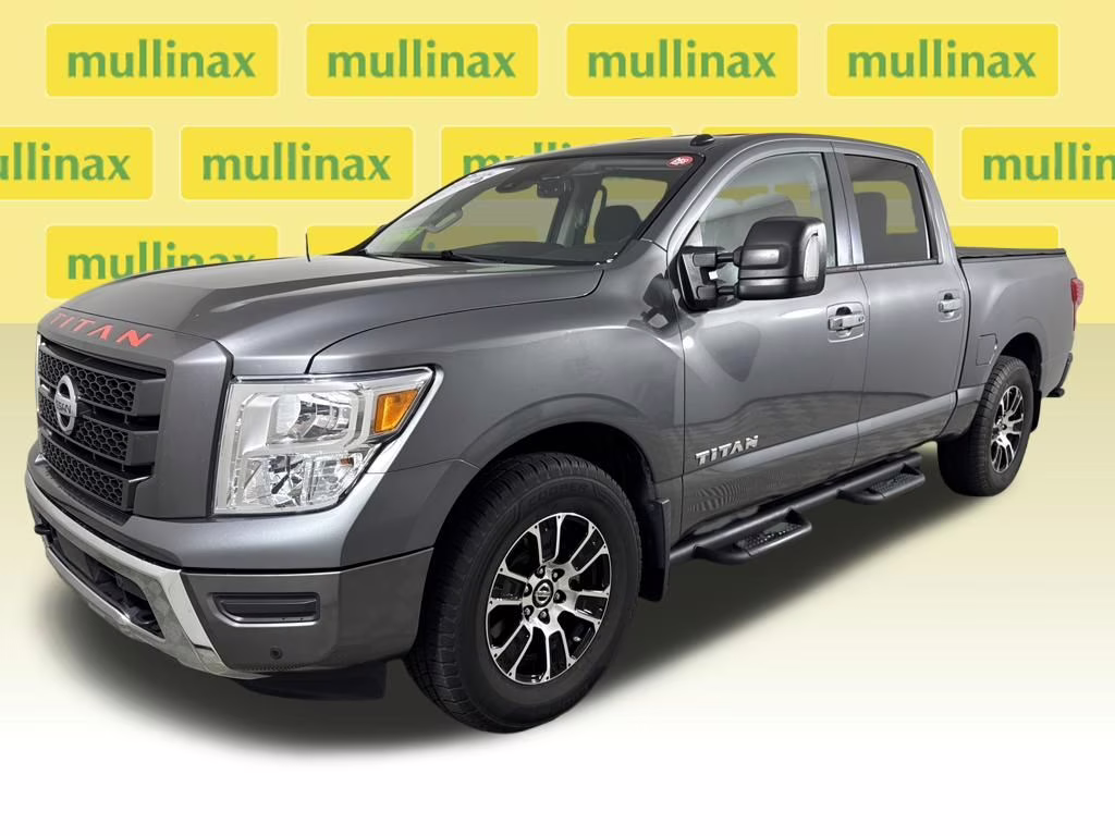 2021 Gun Metallic Nissan Titan SV RWD Truck