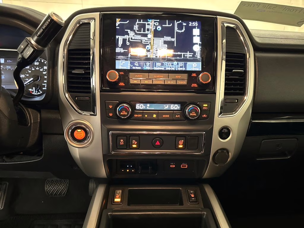 2021 Gun Metallic Nissan Titan SV RWD Truck