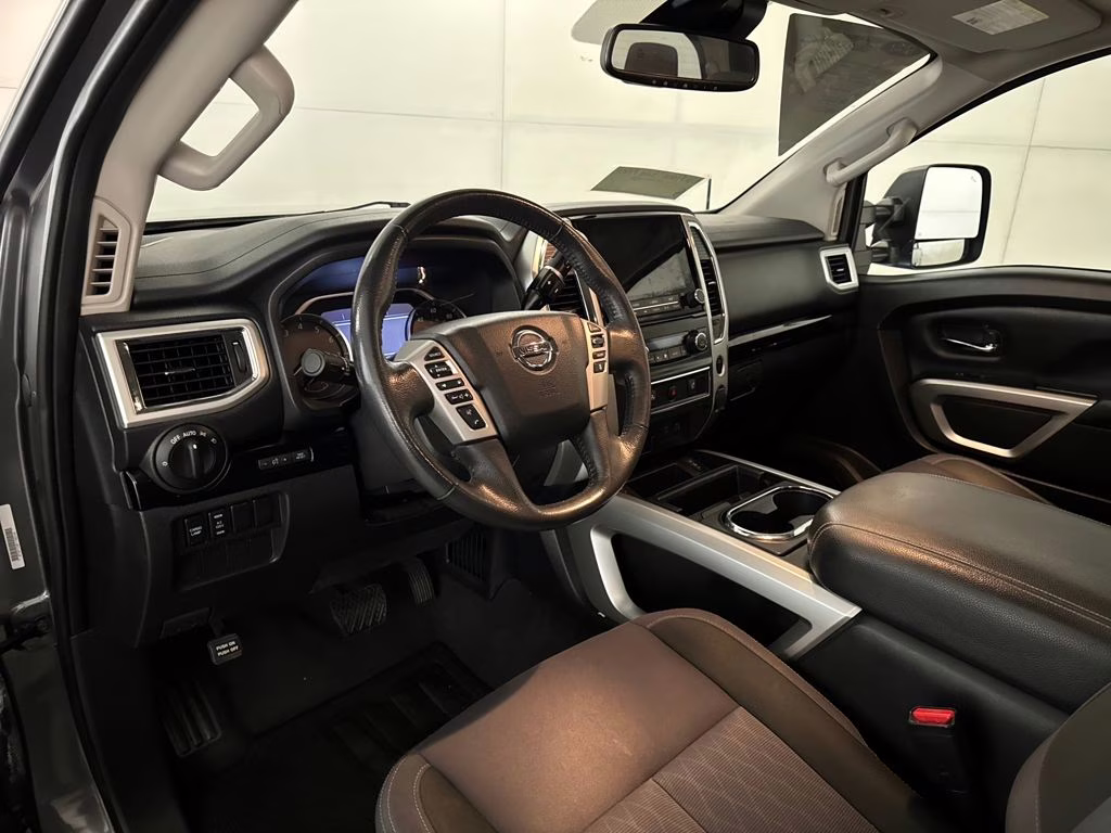 2021 Gun Metallic Nissan Titan SV RWD Truck