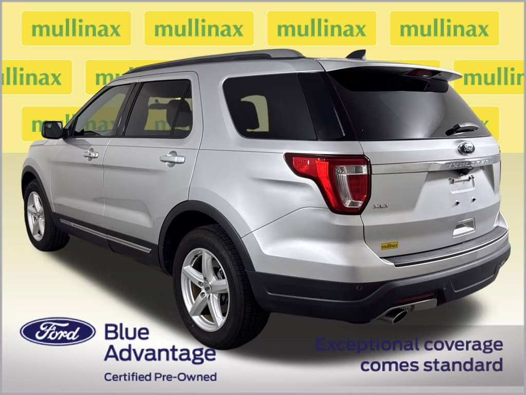 2018 Ingot Silver Metallic Ford Explorer XLT FWD SUV