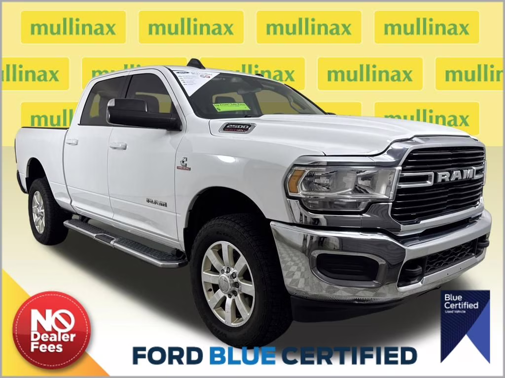 2020 Bright White Clearcoat Ram 2500 Big Horn 4X4 Truck