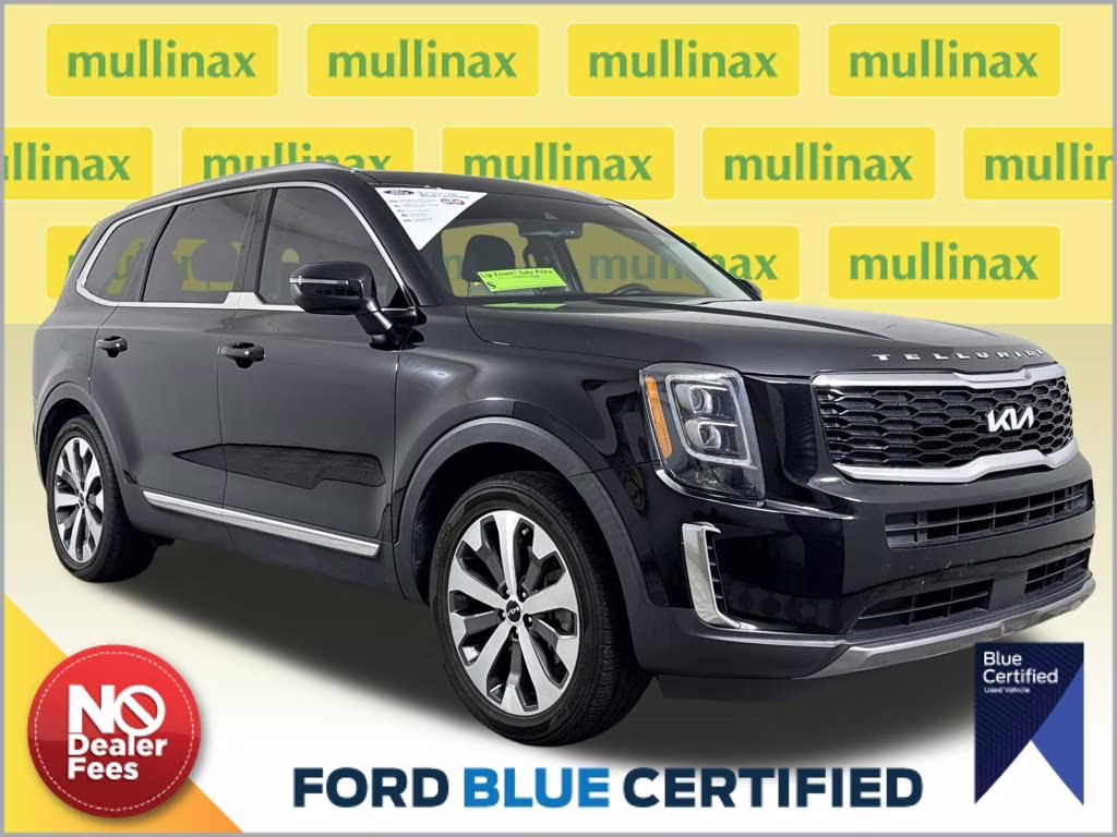 2022 Ebony Black Kia Telluride EX FWD SUV