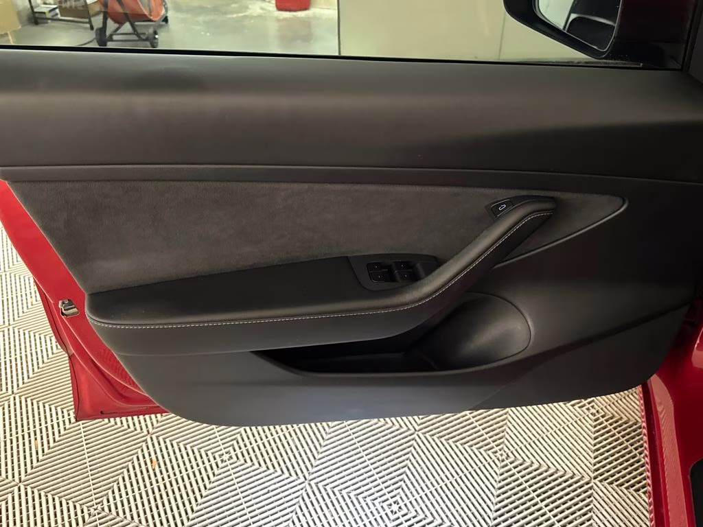2021 Red Multi-Coat Tesla Model 3 Standard Range Plus RWD Sedan