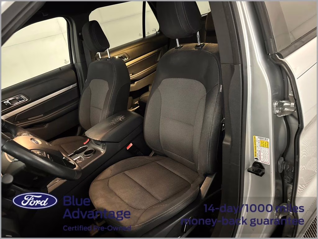 2018 Ingot Silver Metallic Ford Explorer XLT FWD SUV