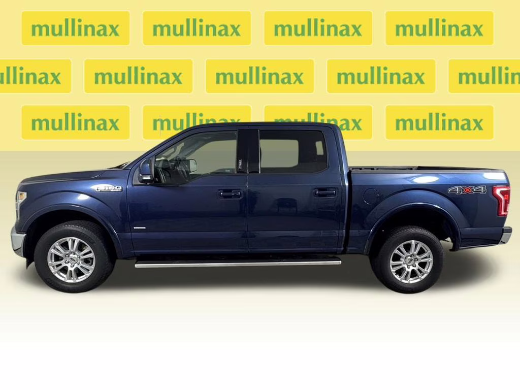 2017 Blue Jeans Metallic Ford F-150 Lariat 4X4 Truck