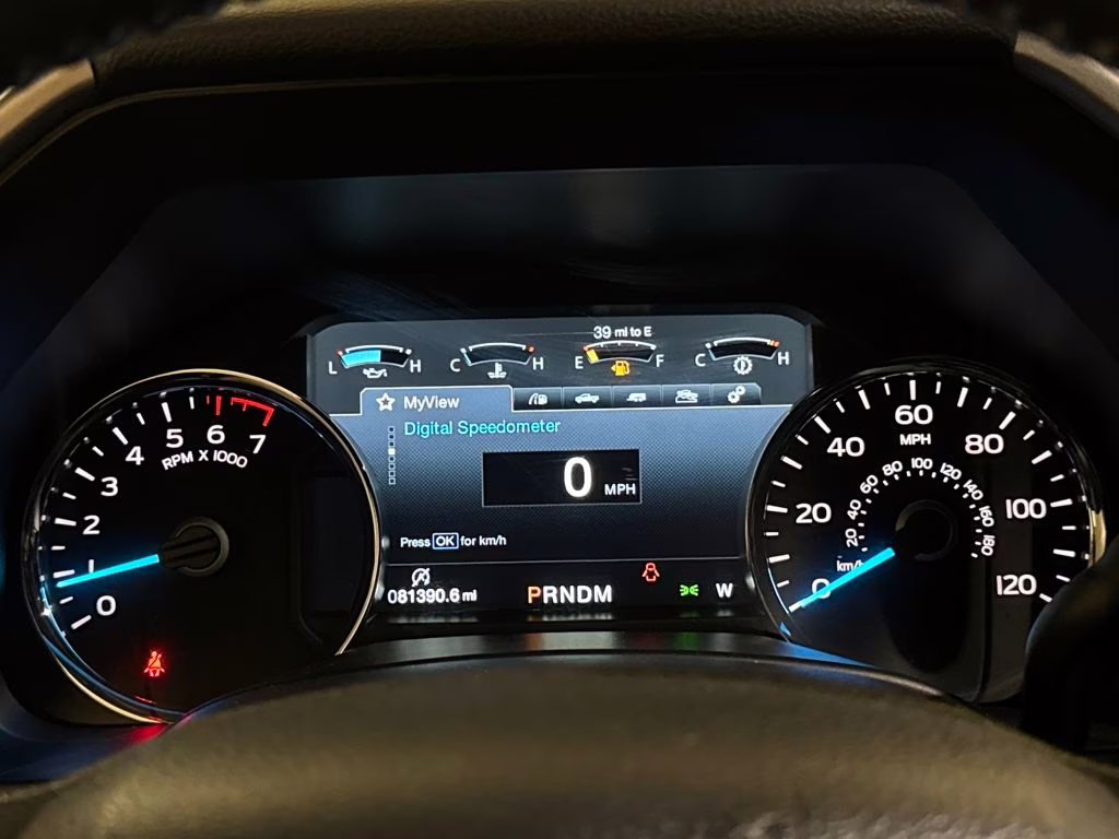 2017 Blue Jeans Metallic Ford F-150 Lariat 4X4 Truck